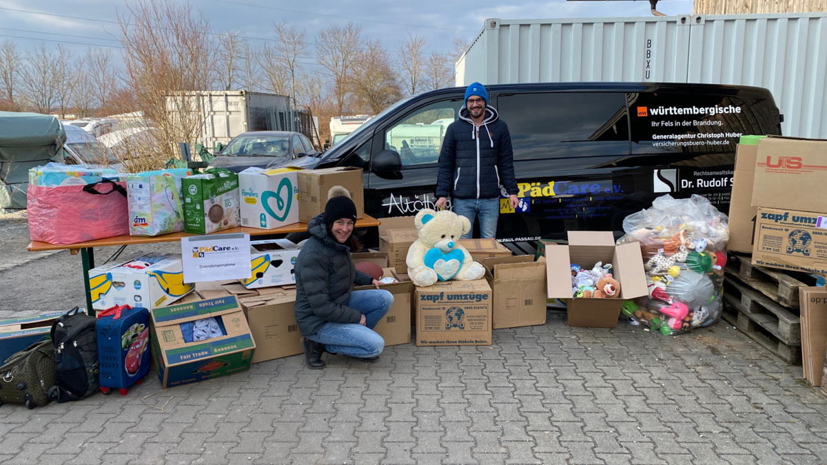 Über 3.000 Kuscheltiere für geflüchtete Kinder aus der Ukraine