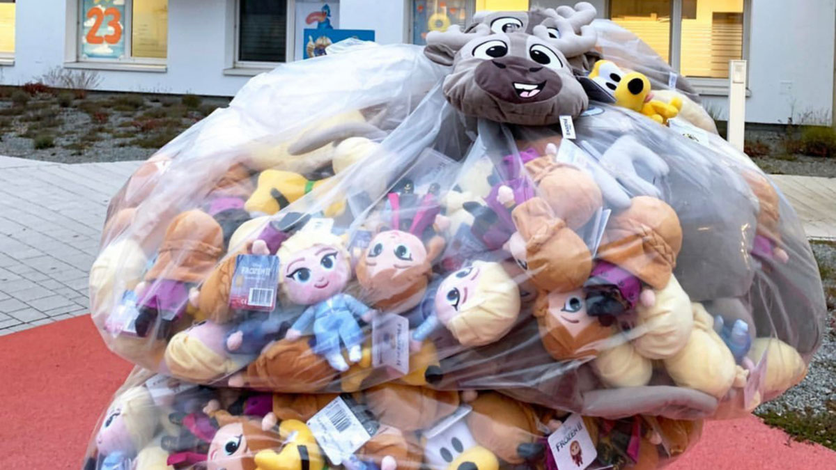 Kuscheltiere für St. Hedwig Kinderklinik Regensburg