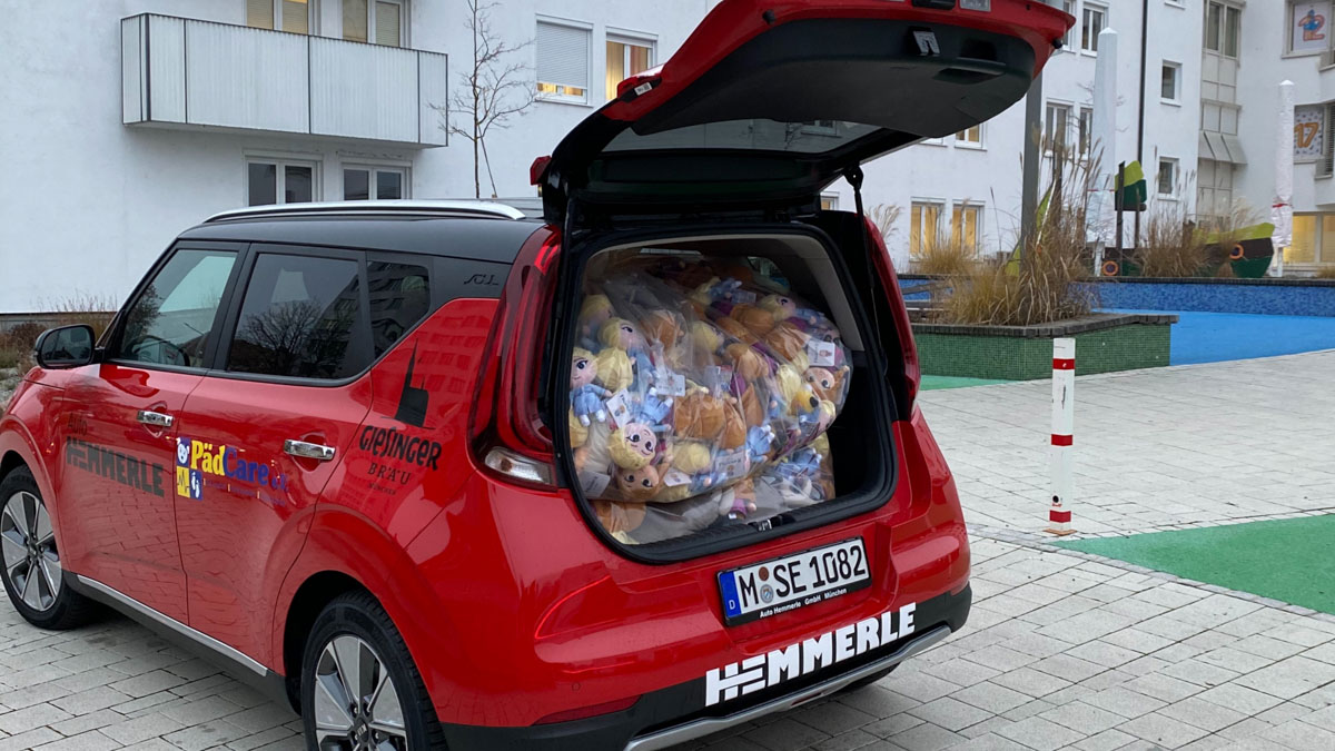 Kuscheltiere für St. Hedwig Kinderklinik Regensburg