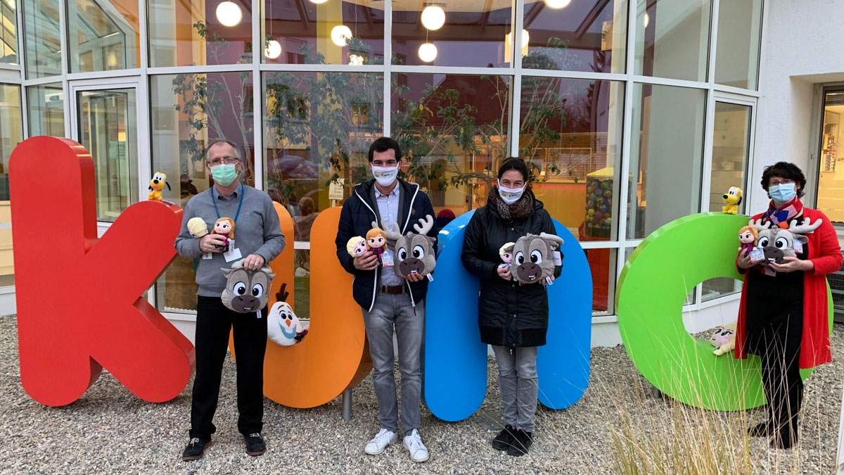Kuscheltiere für St. Hedwig Kinderklinik Regensburg
